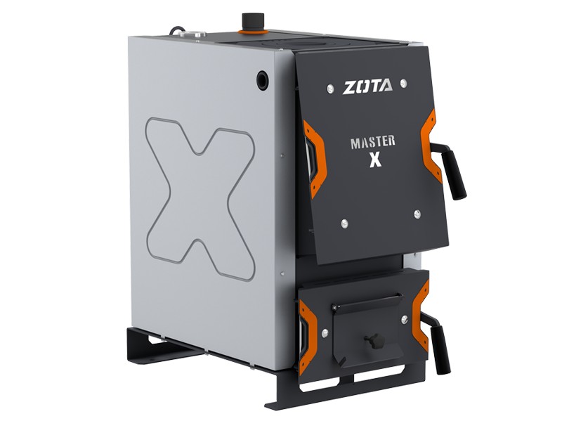 ZOTA "MASTER-X 32П" (с плитой) Котел твердотопливный 32кВт